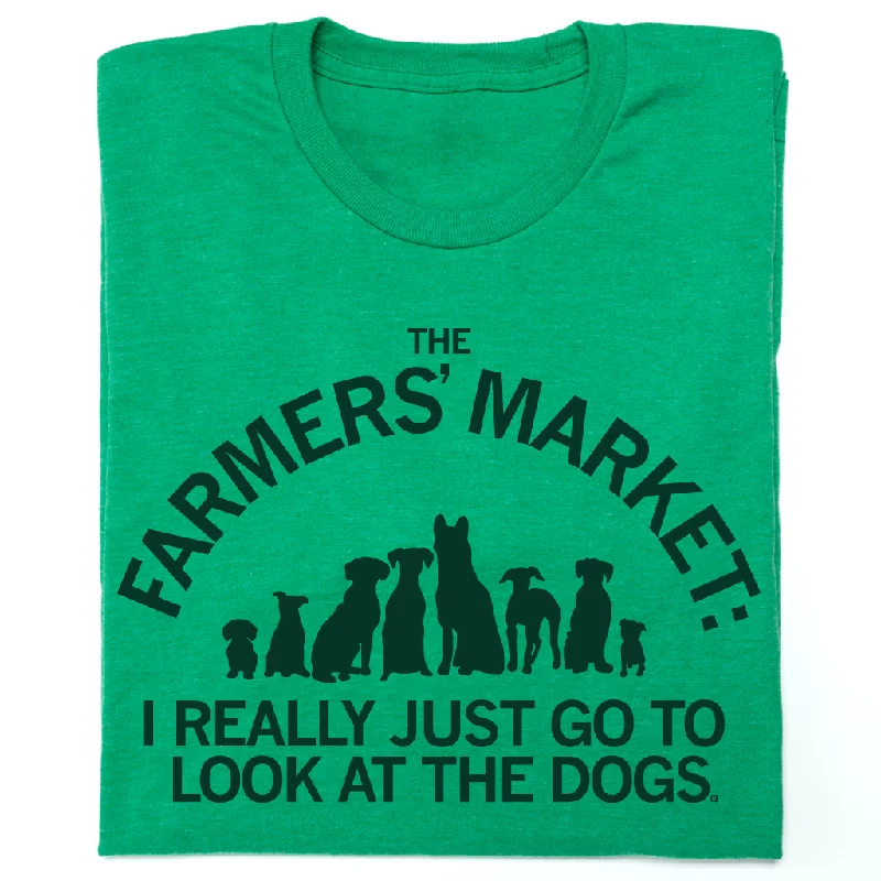 Women's Blouse for EveningFarmers' Market Dogs