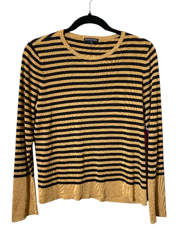 Women's Cashmere SweatersSweater By Eileen Fisher In Striped Pattern, Size: M