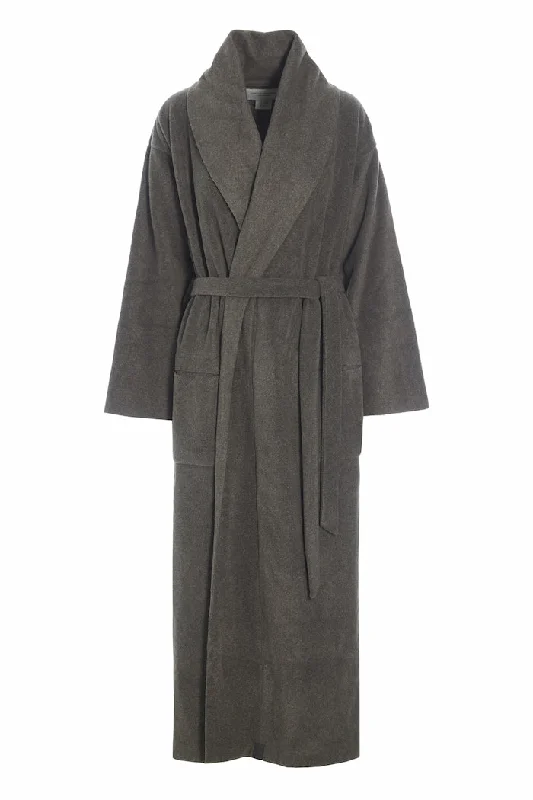 high-quality women's pajama setsBATHROBE WOMEN MAXI - 7128 MAXI - BARK