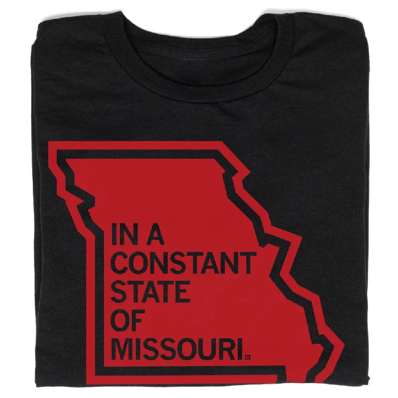 Women's Blouse with Low CollarIn A Constant State Of Missouri