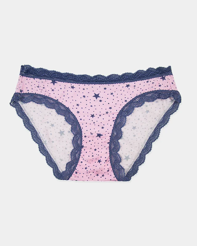 high-compression shapewear panties for a smooth silhouetteThe Original Brief - Pirouette with Indigo Stars