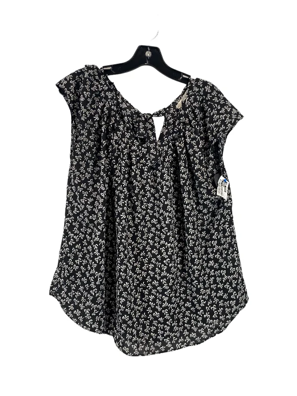 Women's Sleeveless BlouseBlack Blouse Sleeveless Lc Lauren Conrad, Size L