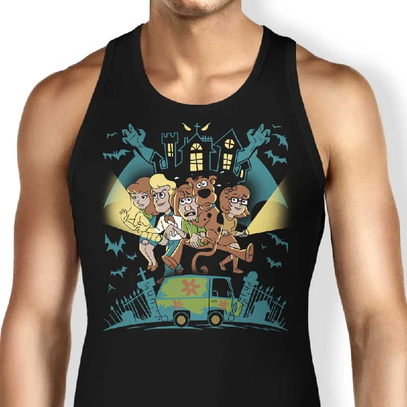 Women's Button-Up BlouseMystery Squad - Tank Top