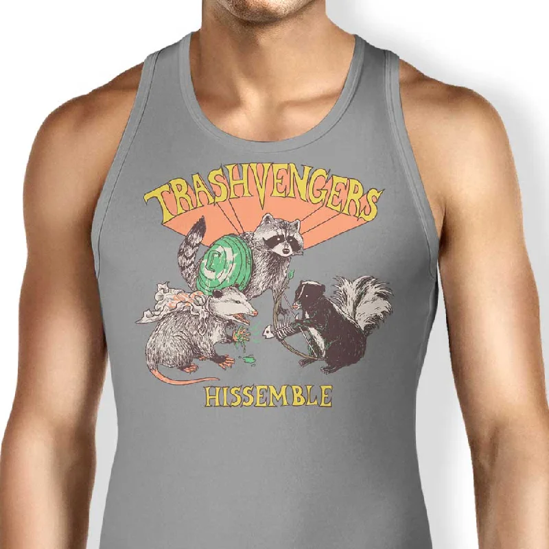 Women's Blouse with Shirt CollarTrashvengers - Tank Top