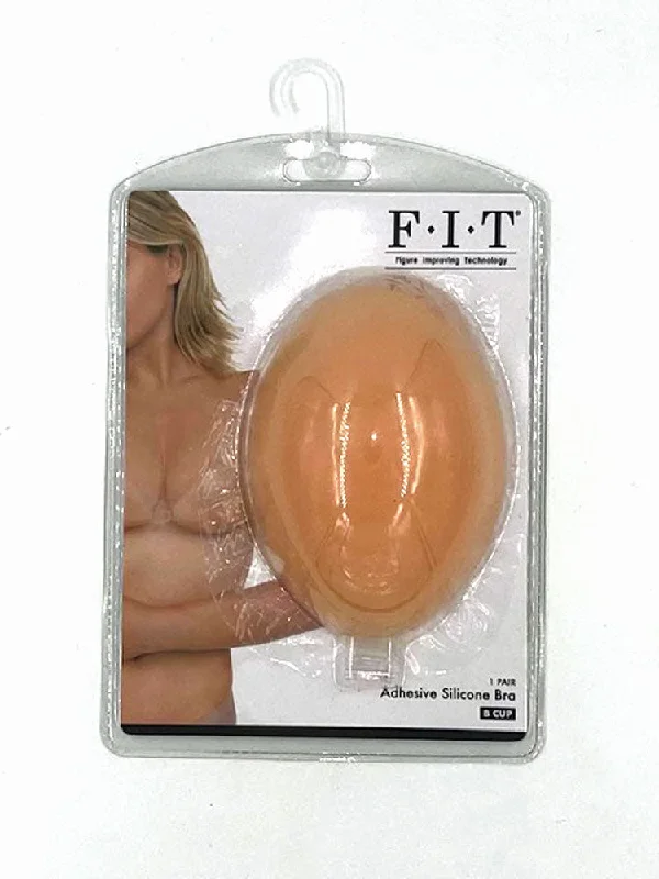 push-up bra with paddingAdhesive Silicone Bra - Cup B - Light