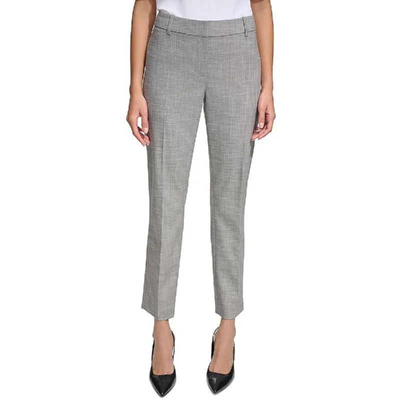 Women's Capri PantsWomens Straight Leg Office Wear Ankle Pants