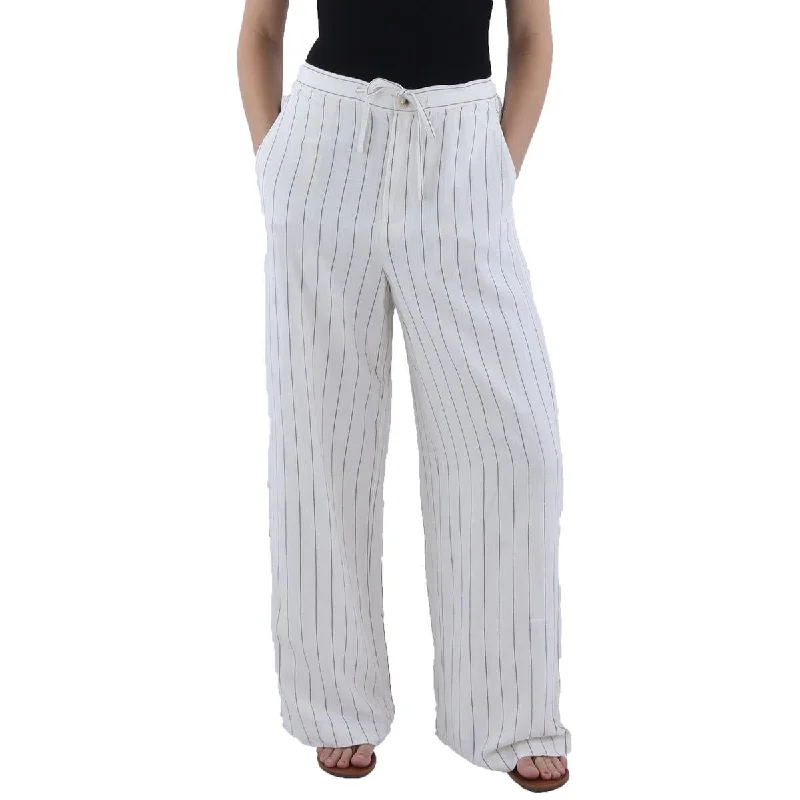 Women's Jodhpurs with Square NeckWomens Pinstripe Tie Waist Dress Pants