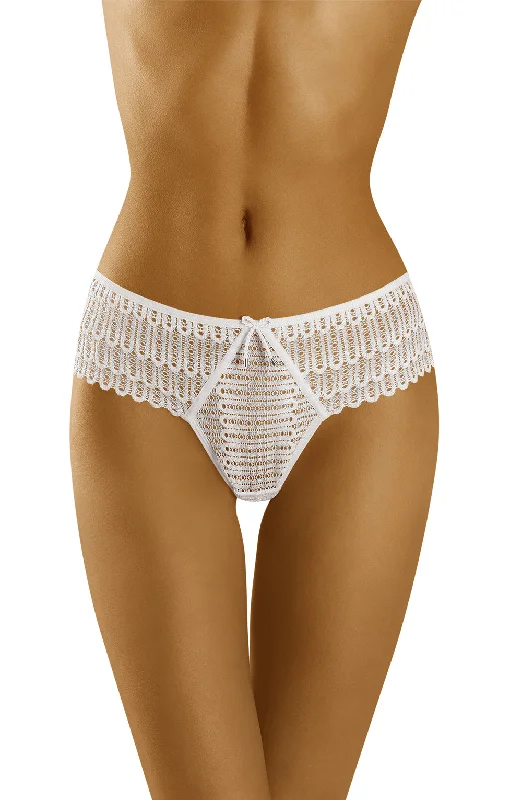 plus-size seamless panties with a full-coverage design and tummy controlWolbar Curanta White