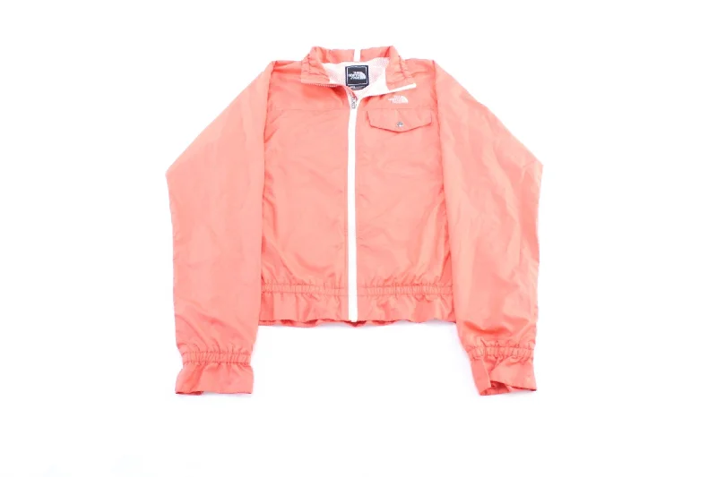 Women's Duffle CoatsWomen's Coats with Fur Trimmed PocketsWomen's The North Face Embroidered Logo Pink Zip Up Jacket