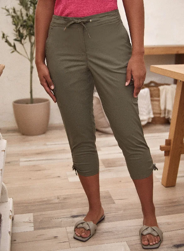 Women's Jodhpurs with Tapered LegCargo Style Capris