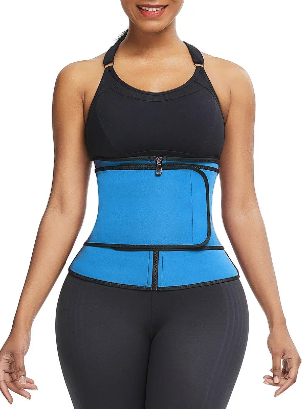 full-torso shaper for dresses and jumpsuitsLarge Single Belt Midsection Neoprene Waist Trainer with Thermo Technology