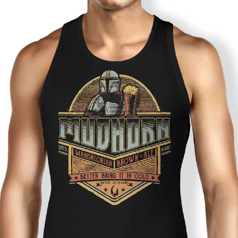 Women's Blouse with Lapel CollarMudhorn Ale - Tank Top