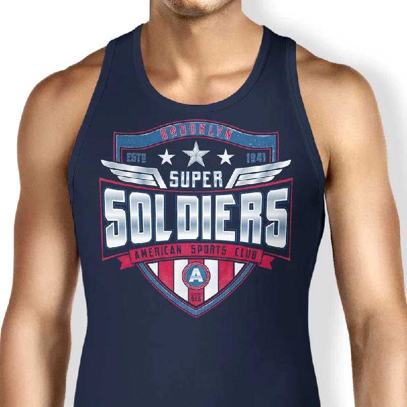 Women's Blouse with Collarless DesignBrooklyn Super Soldiers - Tank Top