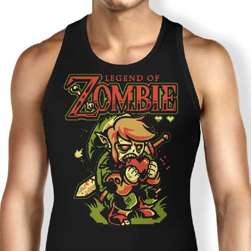 Women's Blouse with Puffed SleevesLegend of Zombies - Tank Top