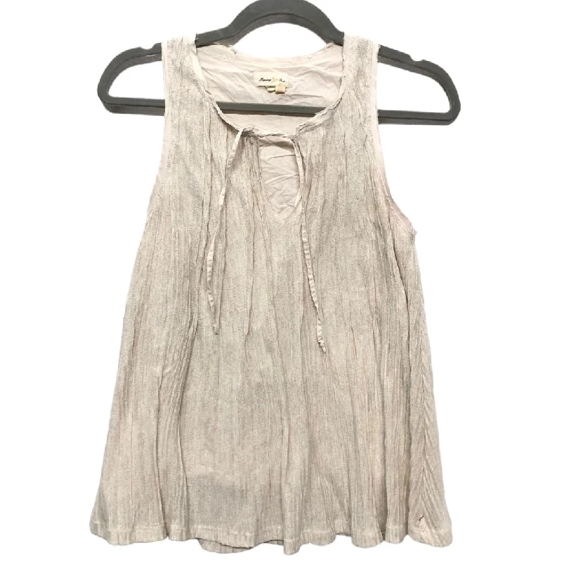 Women's Blouse with Keyhole NeckBlouse Sleeveless By Meadow Rue  Size: Xs