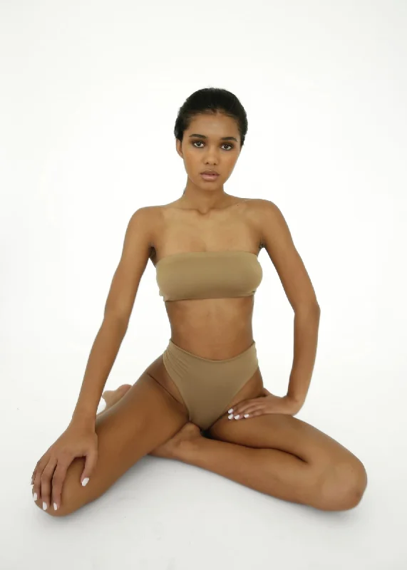 padded plunge sports braBandeau