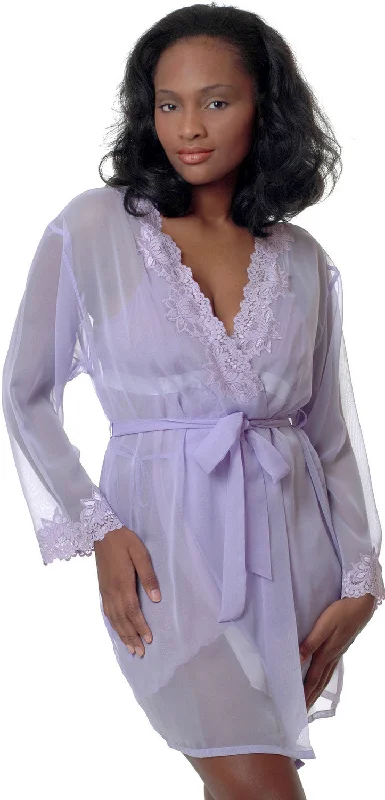 women's pajamas designed for sleepWomen's Chiffon Short Robe  #3002