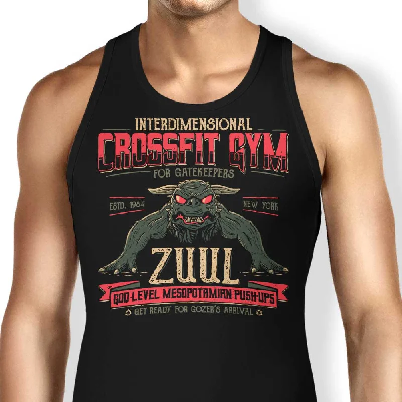 Women's Blouse with Low CollarInterdimensional Crossfit - Tank Top