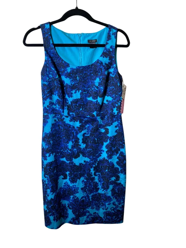 Women's Notched Collar DressesDress Casual Midi By Ann Taylor In Blue, Size: 0