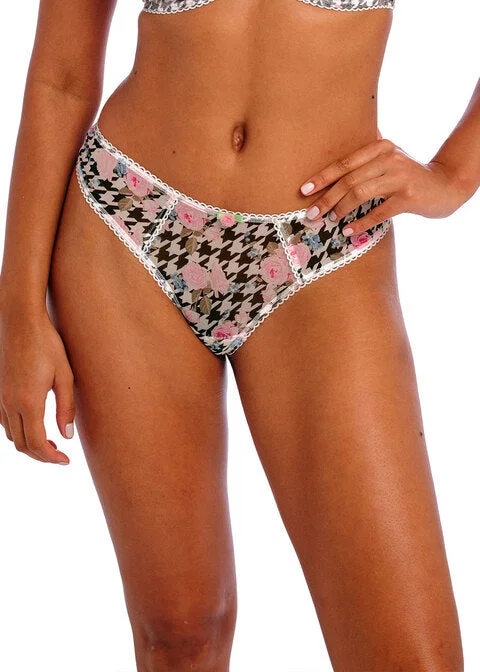 moisture-wicking sports braRose Blossom Multi Thong