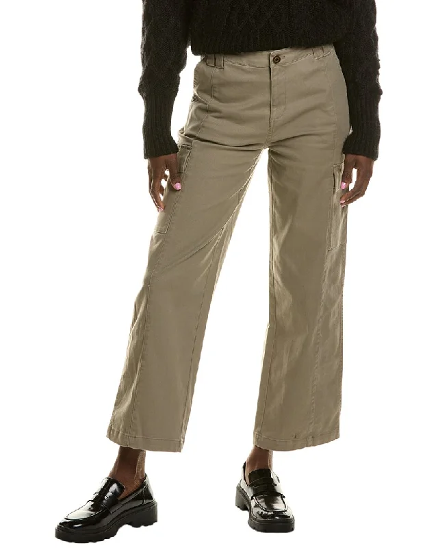 Women's Jodhpurs with Mid WaistNanette Nanette Lepore Seamed Cargo Wide Leg Pant