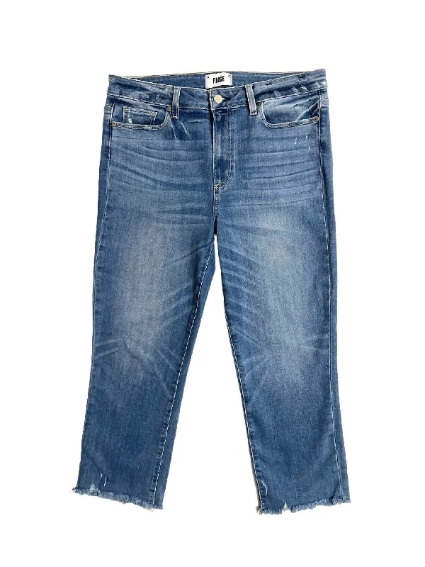 Women's Jodhpurs with Mandarin CollarWomen's Hoxton Straight Crop Jeans In Blue