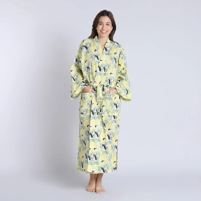 women's pajamas with a subtle shimmerPelican Robe