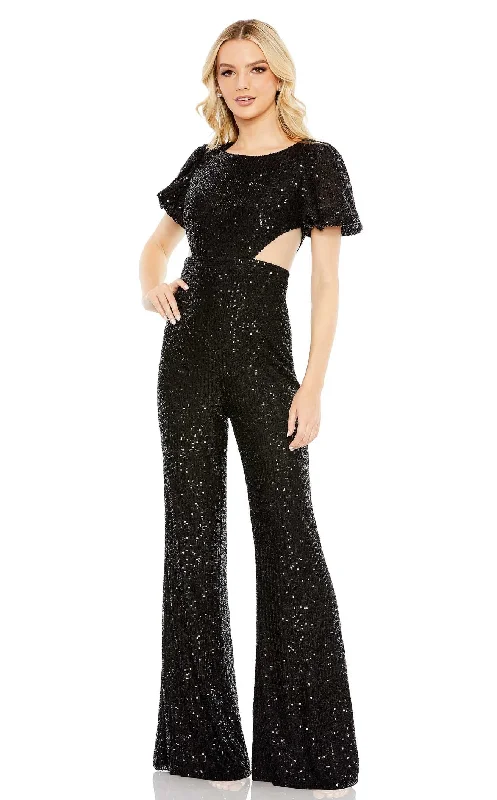 Women's Jumpsuits with Notched CollarMac Duggal 11273 Jumpsuit