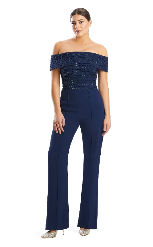 Women's Jumpsuits with Wide CollarAlexander by Daymor 1751S23 Jumpsuit