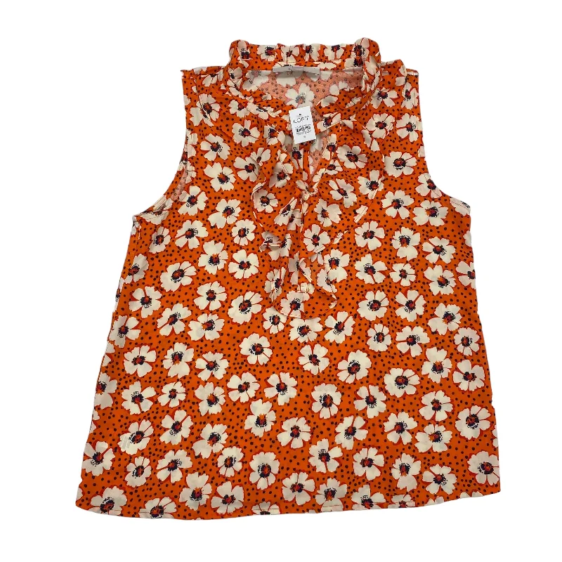 Women's Blouse for SchoolORANGE LOFT BLOUSE SLEEVELESS, Size S