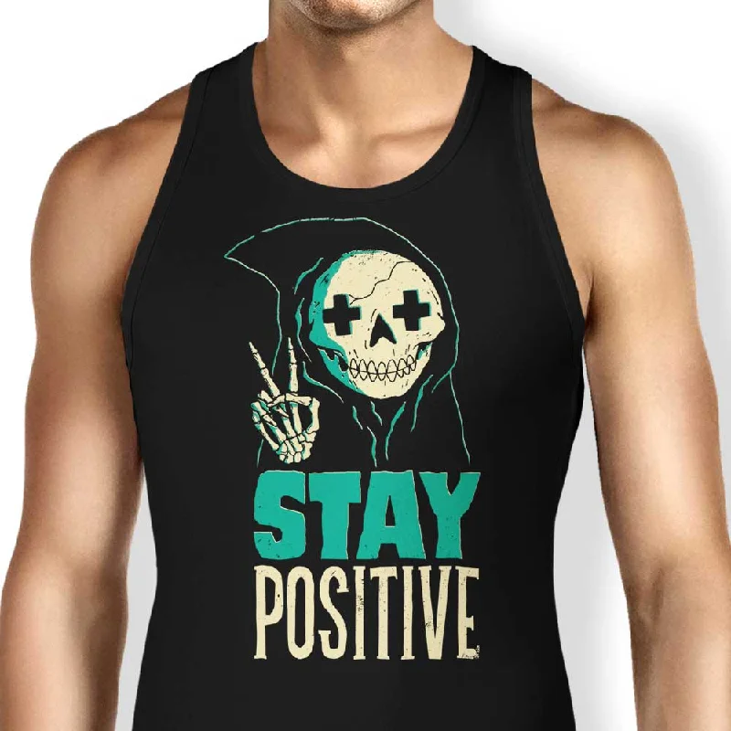 Women's Blouse with FrillsStay Positive - Tank Top