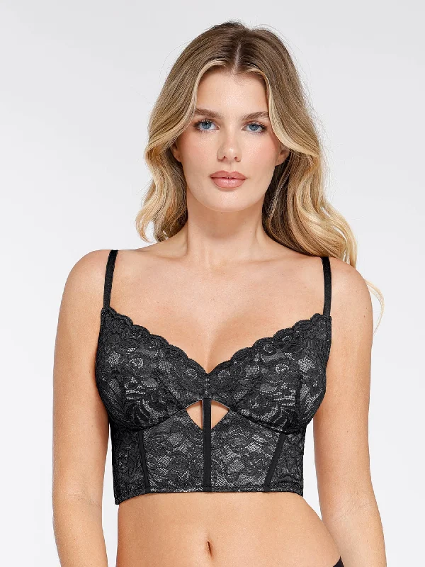 padded balconette braThe Shapewear Bra Lace Bustier