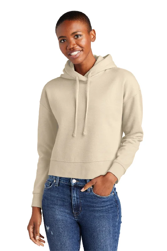 Women's Hooded Sweatshirts with Flannel LiningDistrict Womens V.I.T. Fleece Hooded Sweatshirt Hoodie - Gardenia