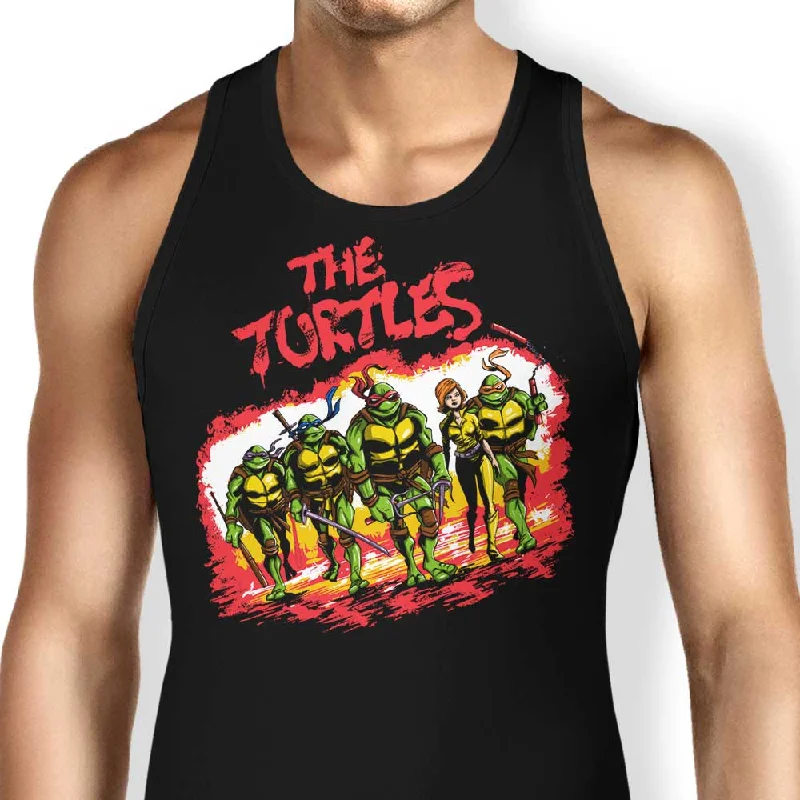 Women's Blouse with Cap SleevesThe Turtles - Tank Top