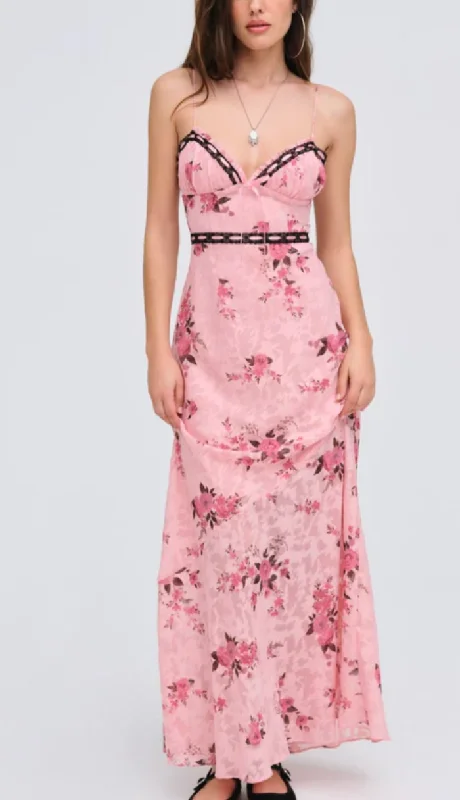 Women's Gathered DressesGuinevere Maxi Dress by For Love and Lemons