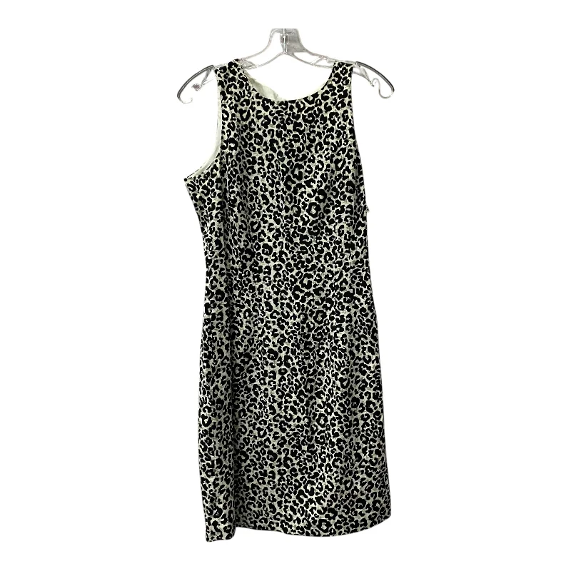 Women's Low Collar DressesDress Casual Midi By Maggy London In Animal Print, Size:M