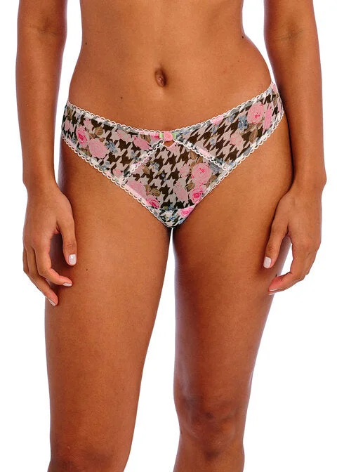 racerback sports braRose Blossom Multi Brief