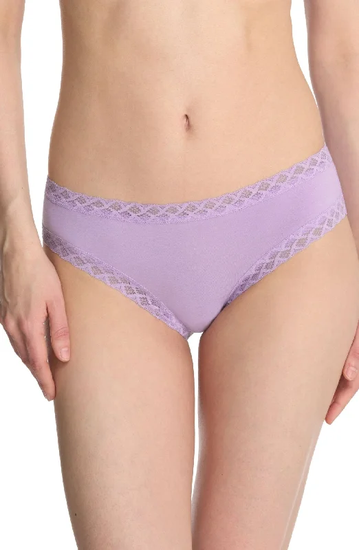 stretch lace panties with a high-leg cut for a flirty appealBliss Cotton Girl Brief