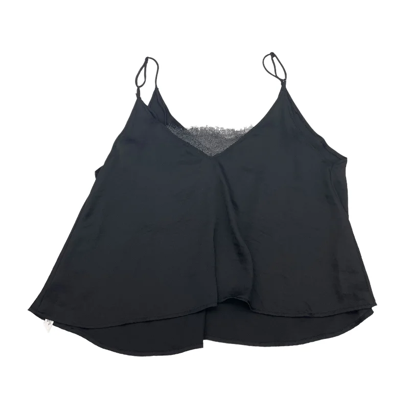 Women's Blouse with High CollarBLACK FREE PEOPLE BLOUSE SLEEVELESS, Size S