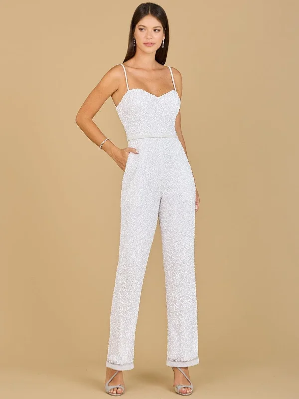 Women's Jumpsuits with Wide LegLara Dresses 51122 Beaded Bridal Jumpsuit